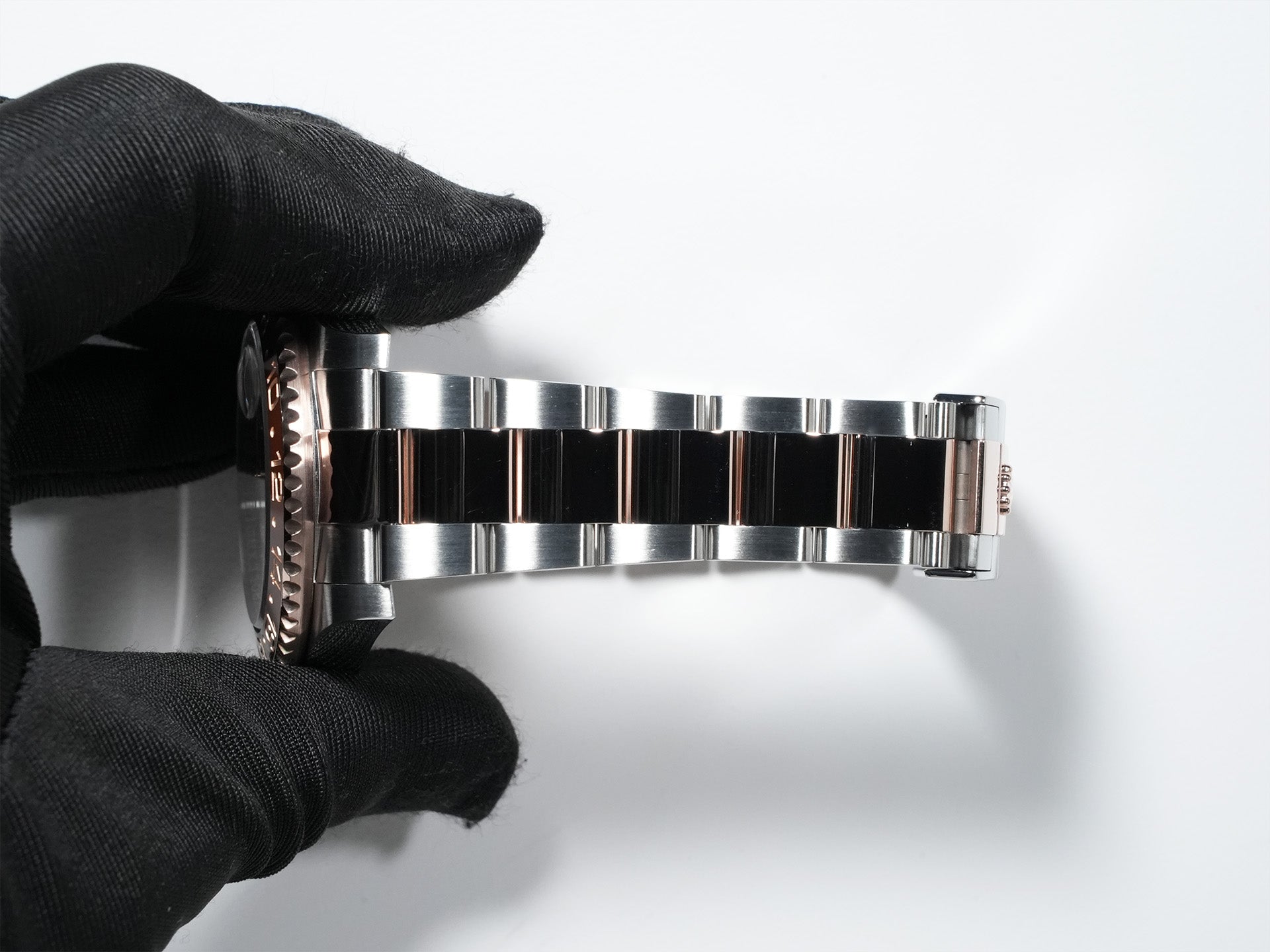 ロレックス GMTマスターII Ref.126711CHNR ステンレススチール/エバーローズゴールド ブラック文字盤 オイスターブレスレット 美品 3ugerymn