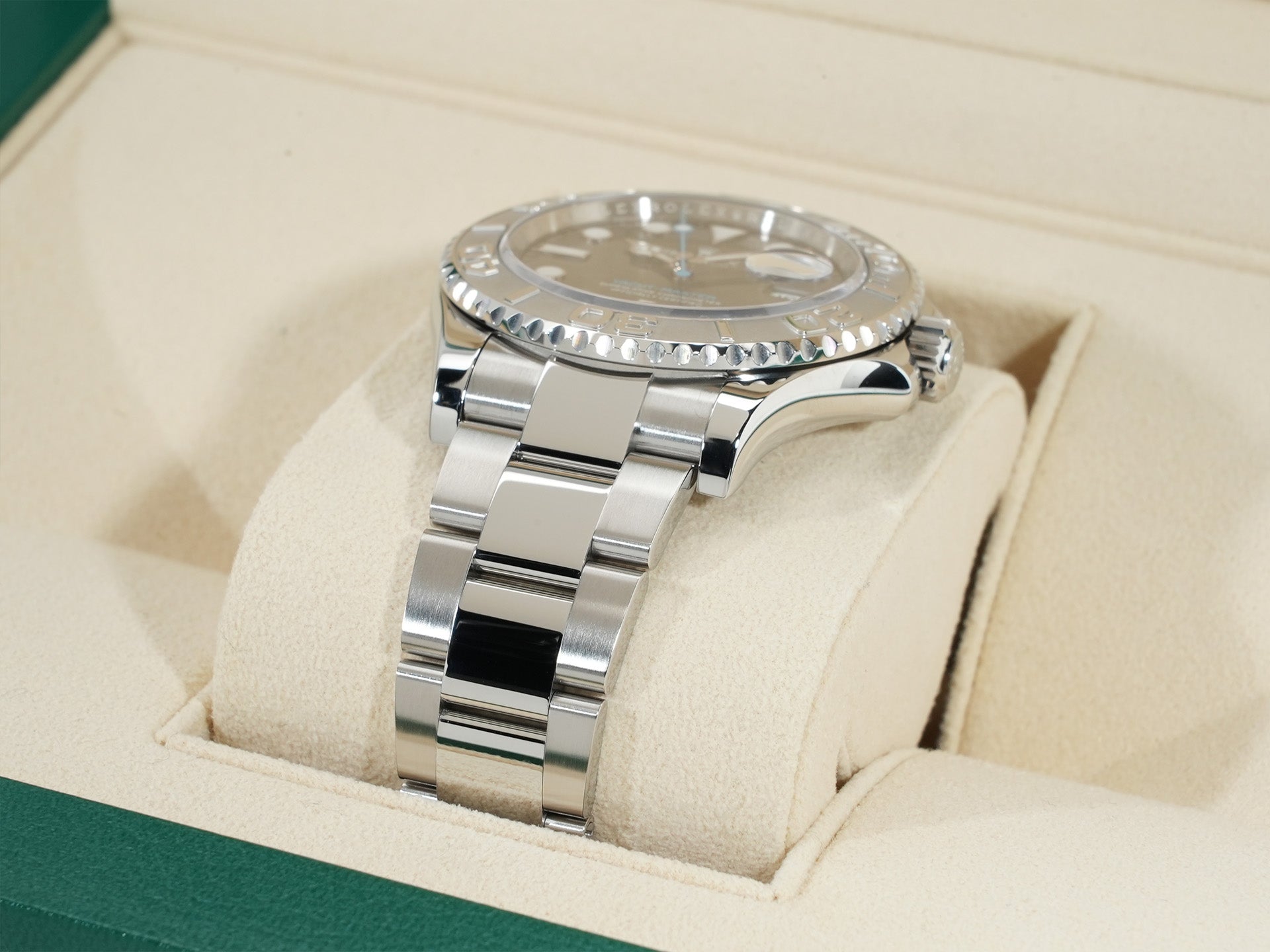 ロレックス ヨットマスター40 Ref.126622 ステンレススチール/プラチナ スレート文字盤 美品 42ktshig