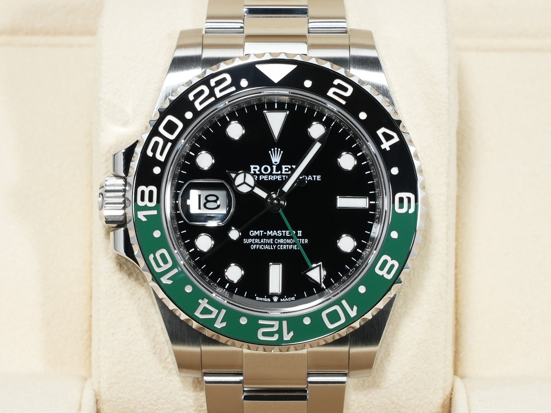 ロレックス GMTマスターII Ref.126720VTNR ステンレススチール ブラック文字盤 オイスターブレスレット 美品 ofoqw2y8