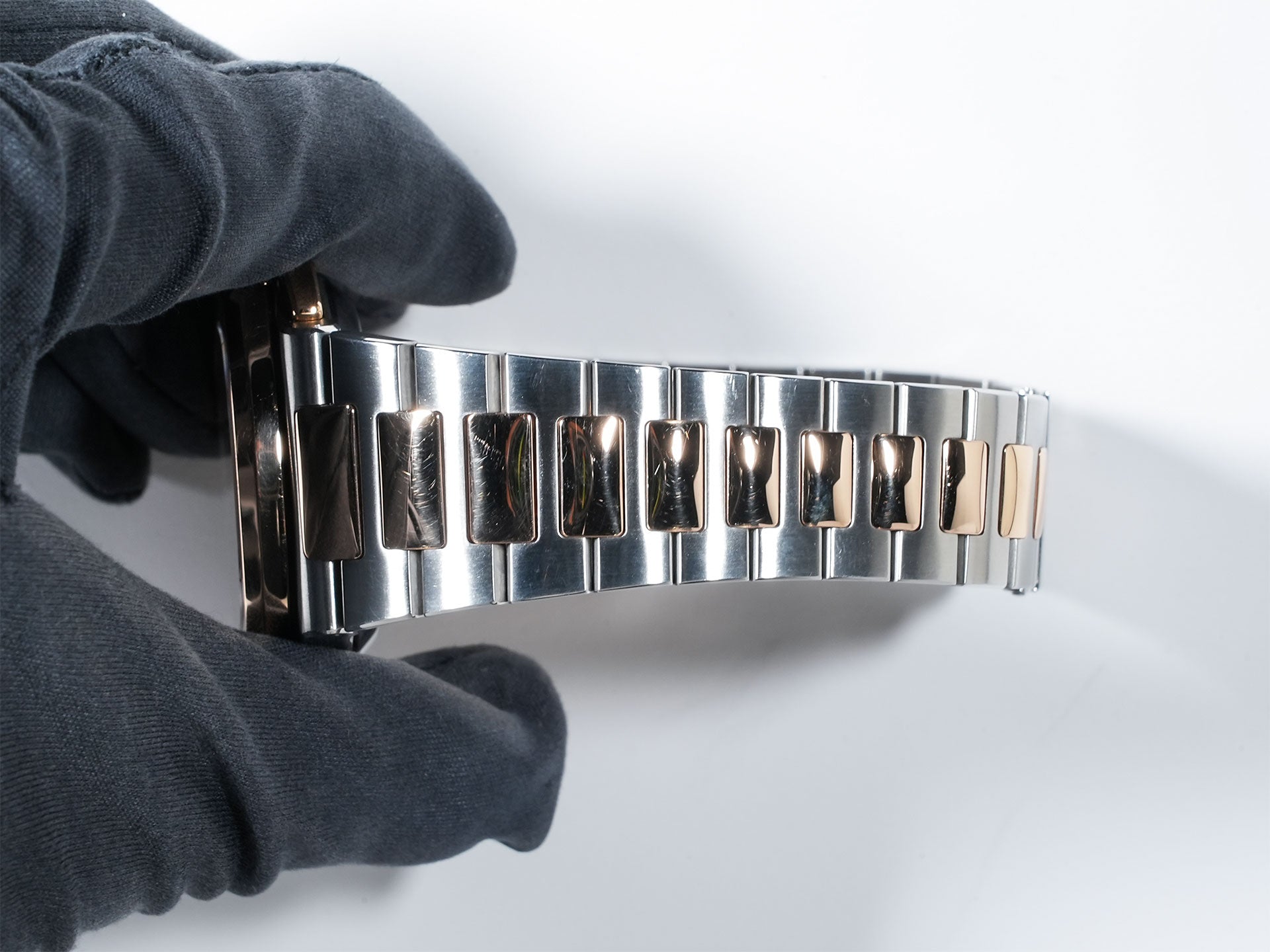 パテックフィリップ ノーチラス クロノグラフ Ref.5980/1AR-001 ステンレススチール/ローズゴールド ブルー文字盤 中古 jykint46