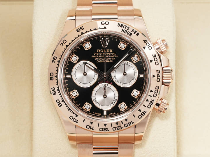 ロレックス デイトナ Ref.126505A エバーローズゴールド ブライトブラックxサンダスト文字盤 未使用 7s62p898