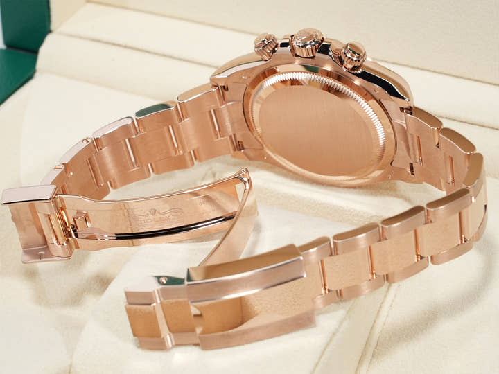 ロレックス デイトナ Ref.126505A エバーローズゴールド ブライトブラックxサンダスト文字盤 未使用 7s62p898