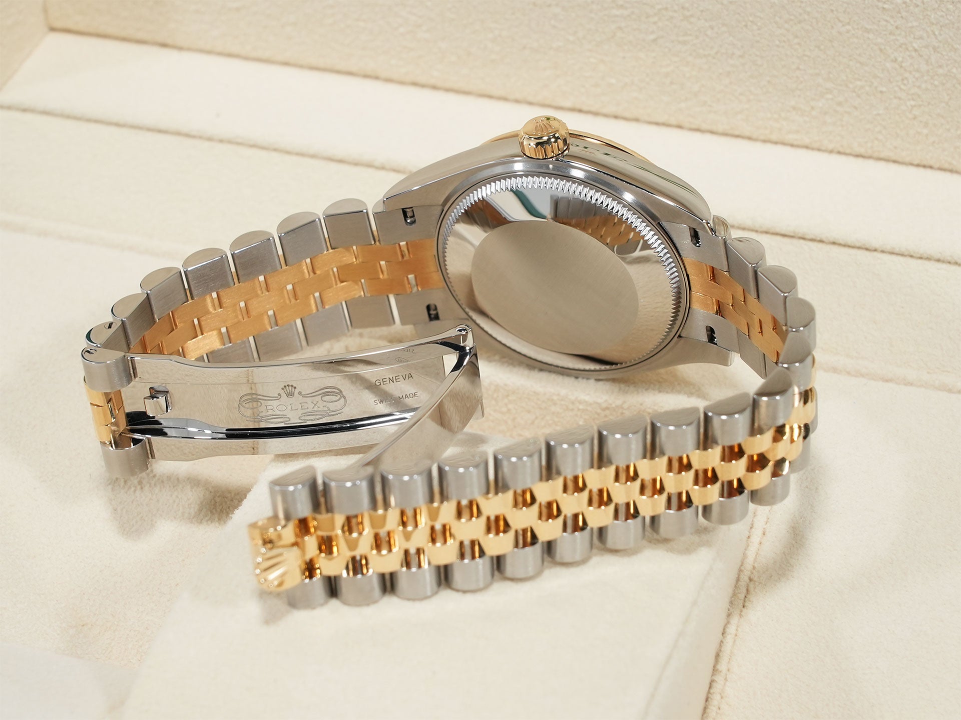 ロレックス デイトジャスト Ref.278273 ステンレススチール/イエローゴールド オリーブグリーン フローラルモチーフ文字盤 美品 xi2gkpvy