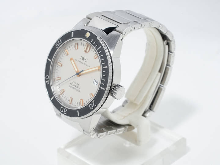 IWC GSTアクアタイマー Ref.IW353603 ステンレススチール シルバー文字盤 美品 yjnibf8o