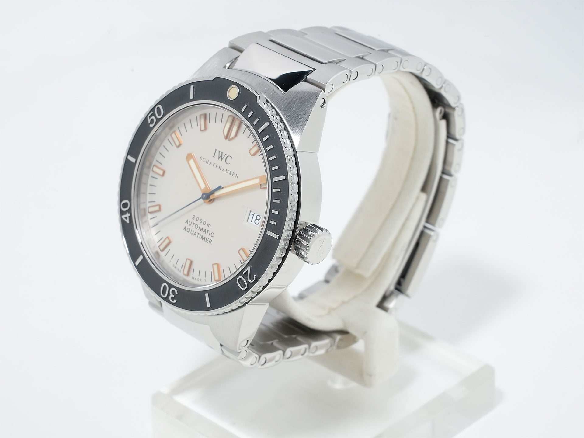 IWC GSTアクアタイマー Ref.IW353603 ステンレススチール シルバー文字盤 美品 yjnibf8o