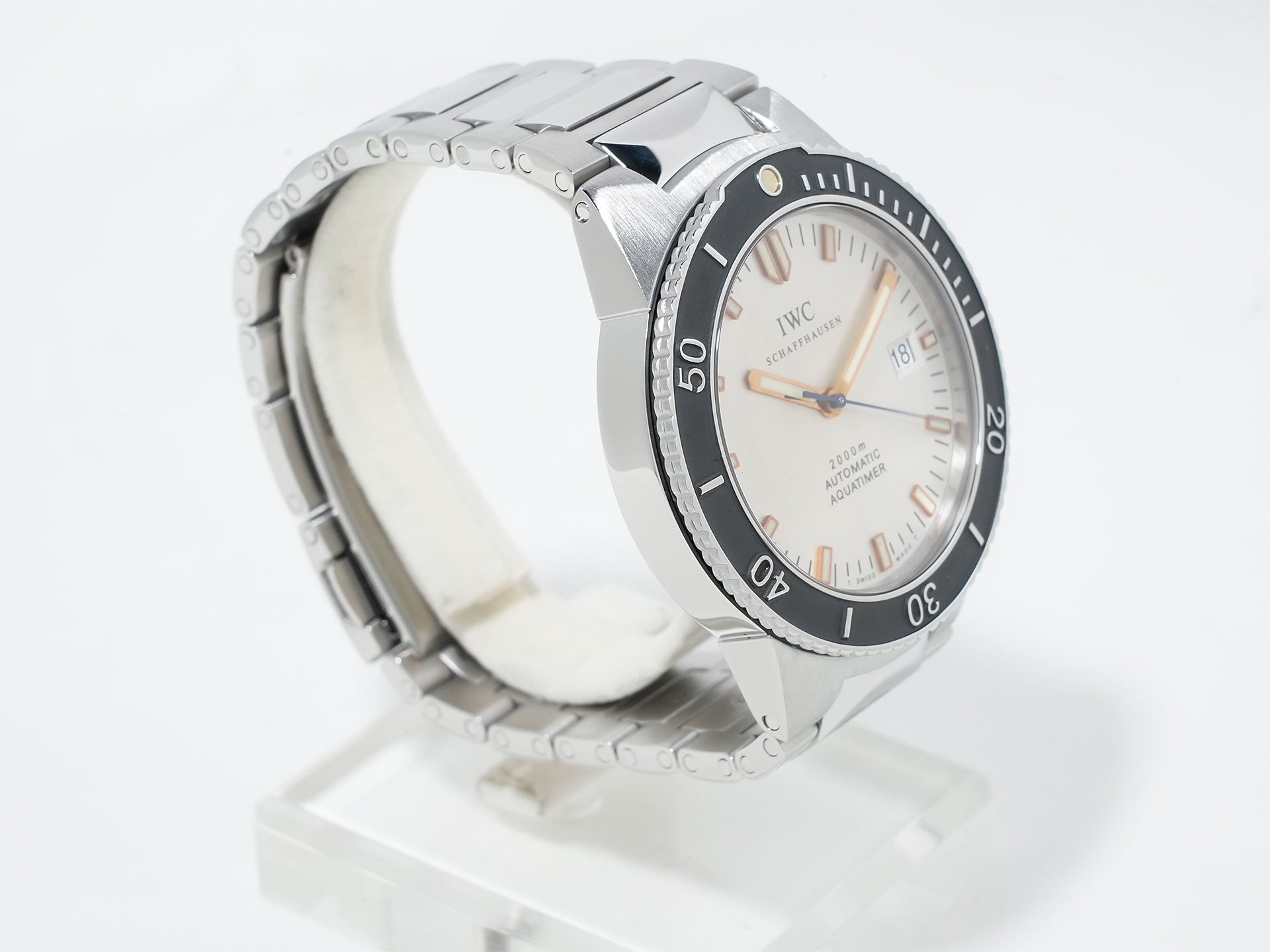 IWC GSTアクアタイマー Ref.IW353603 ステンレススチール シルバー文字盤 美品 yjnibf8o