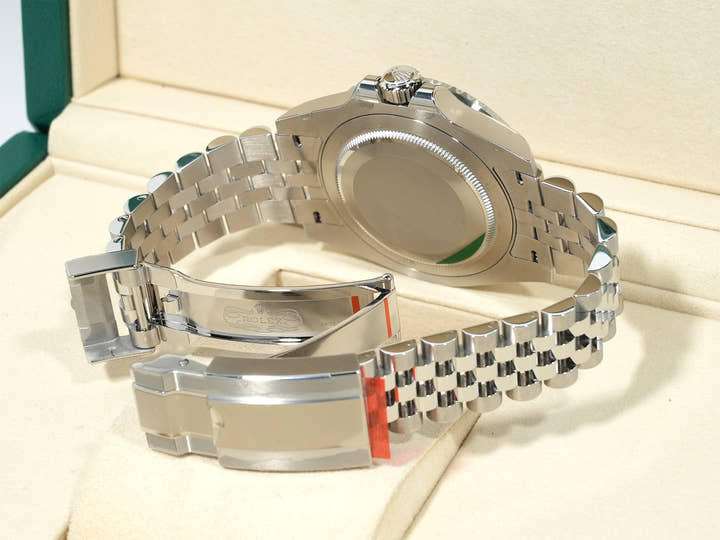 ロレックス GMTマスターII Ref.126710BLRO ステンレススチール ブラック文字盤 ジュビリーブレスレット 未使用 9hpmkt5o