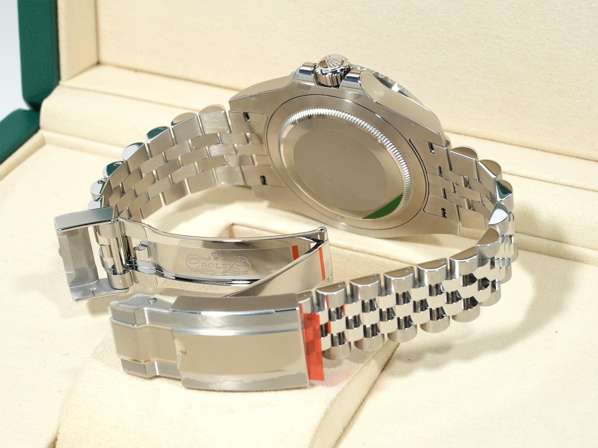 ロレックス GMTマスターII Ref.126710BLRO ステンレススチール ブラック文字盤 ジュビリーブレスレット 未使用 9hpmkt5o