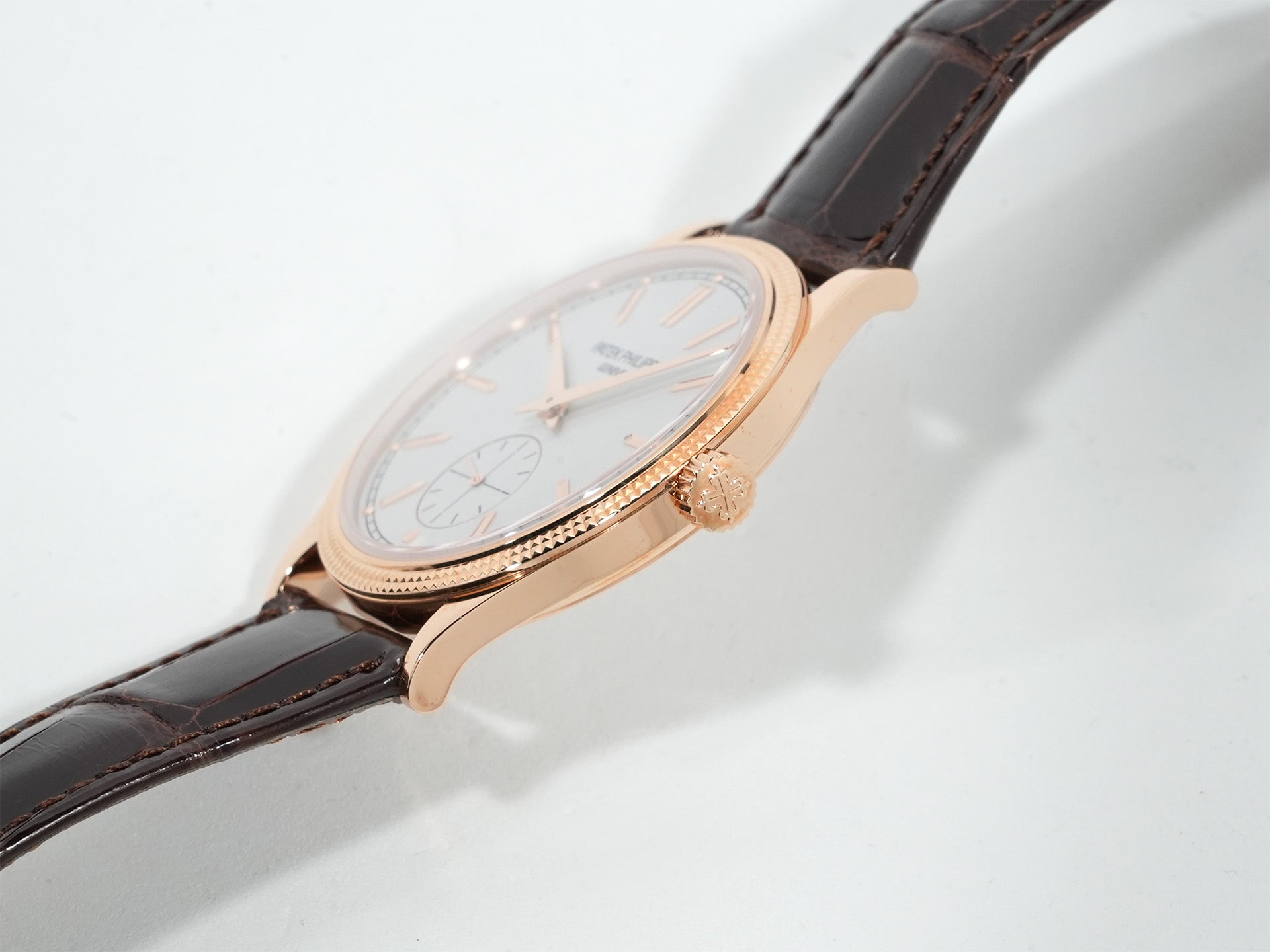 パテックフィリップ カラトラバ Ref.6119R-001 ローズゴールド シルバー文字盤 未使用 pxzd74ag