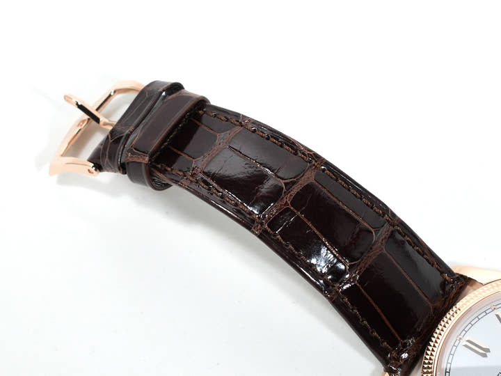 パテックフィリップ カラトラバ Ref.6119R-001 ローズゴールド シルバー文字盤 未使用 pxzd74ag