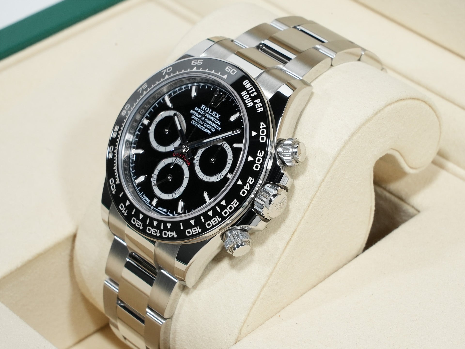 ロレックス デイトナ Ref.126500LN ステンレススチール ブラック文字盤 未使用 edu9gkh2