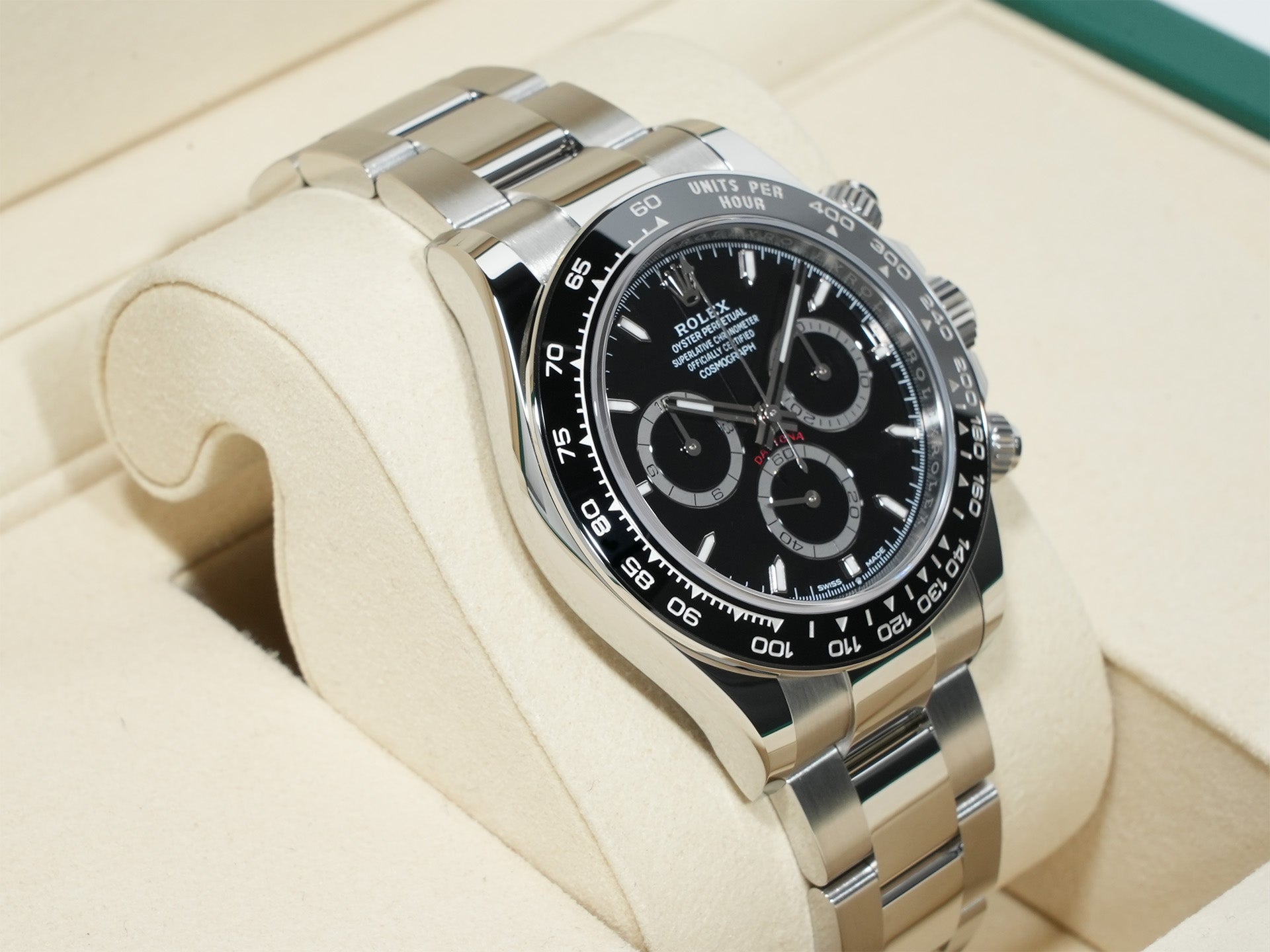 ロレックス デイトナ Ref.126500LN ステンレススチール ブラック文字盤 未使用 edu9gkh2