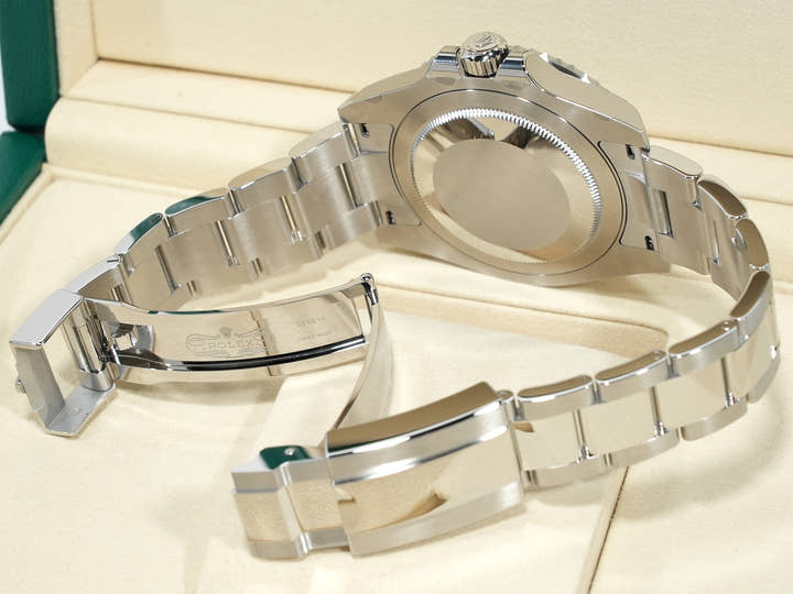 ロレックス GMTマスターII Ref.126710GRNR ステンレススチール ブラック文字盤 オイスターブレスレット 未使用 nia2n7s3