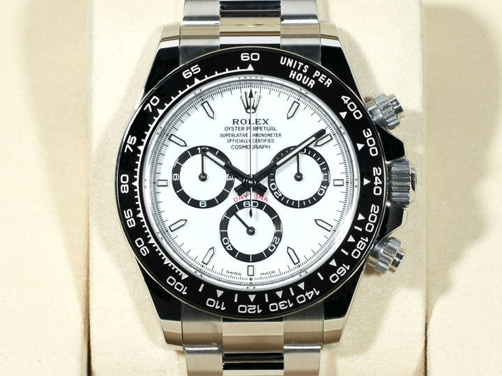ロレックス デイトナ Ref.126500LN ステンレススチール ホワイト文字盤 未使用 7qx7f48z