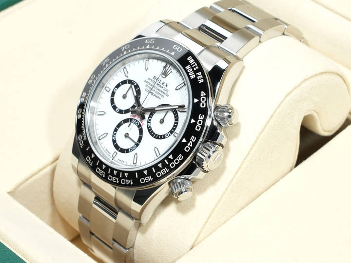 ロレックス デイトナ Ref.126500LN ステンレススチール ホワイト文字盤 未使用 7qx7f48z