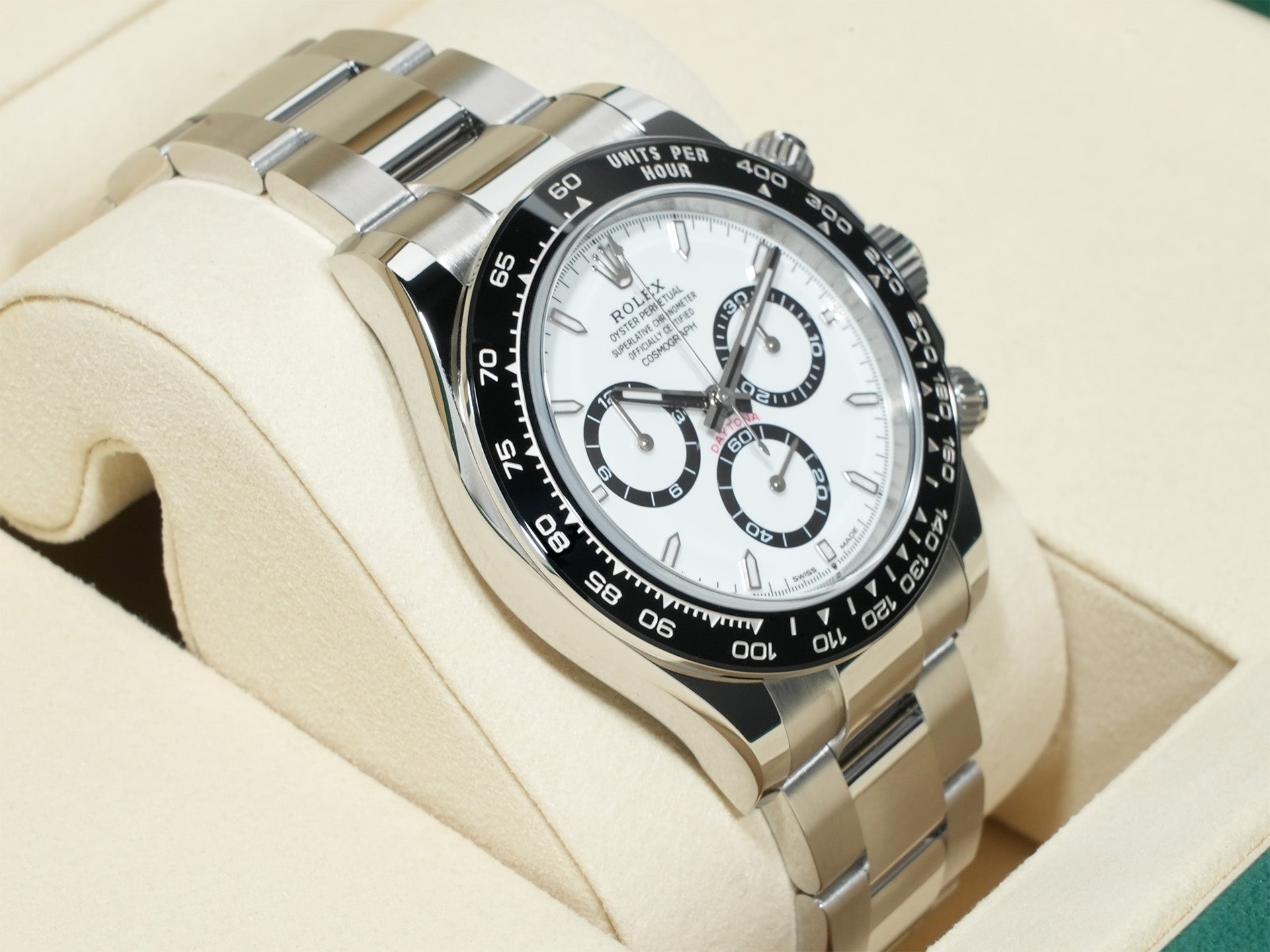 ロレックス デイトナ Ref.126500LN ステンレススチール ホワイト文字盤 未使用 7qx7f48z