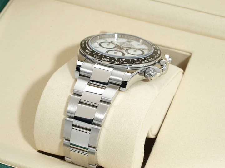 ロレックス デイトナ Ref.126500LN ステンレススチール ホワイト文字盤 未使用 7qx7f48z