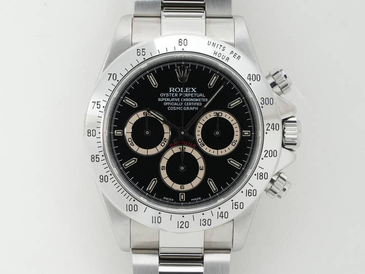 ロレックス デイトナ エルプリメロ Ref.16520 ステンレススチール ブラック文字盤 美中古 b29cwres