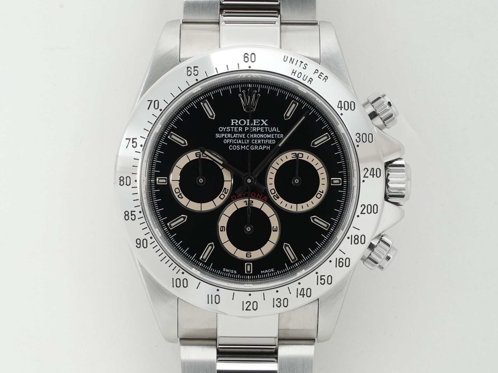 ロレックス デイトナ エルプリメロ Ref.16520 ステンレススチール ブラック文字盤 美中古 b29cwres