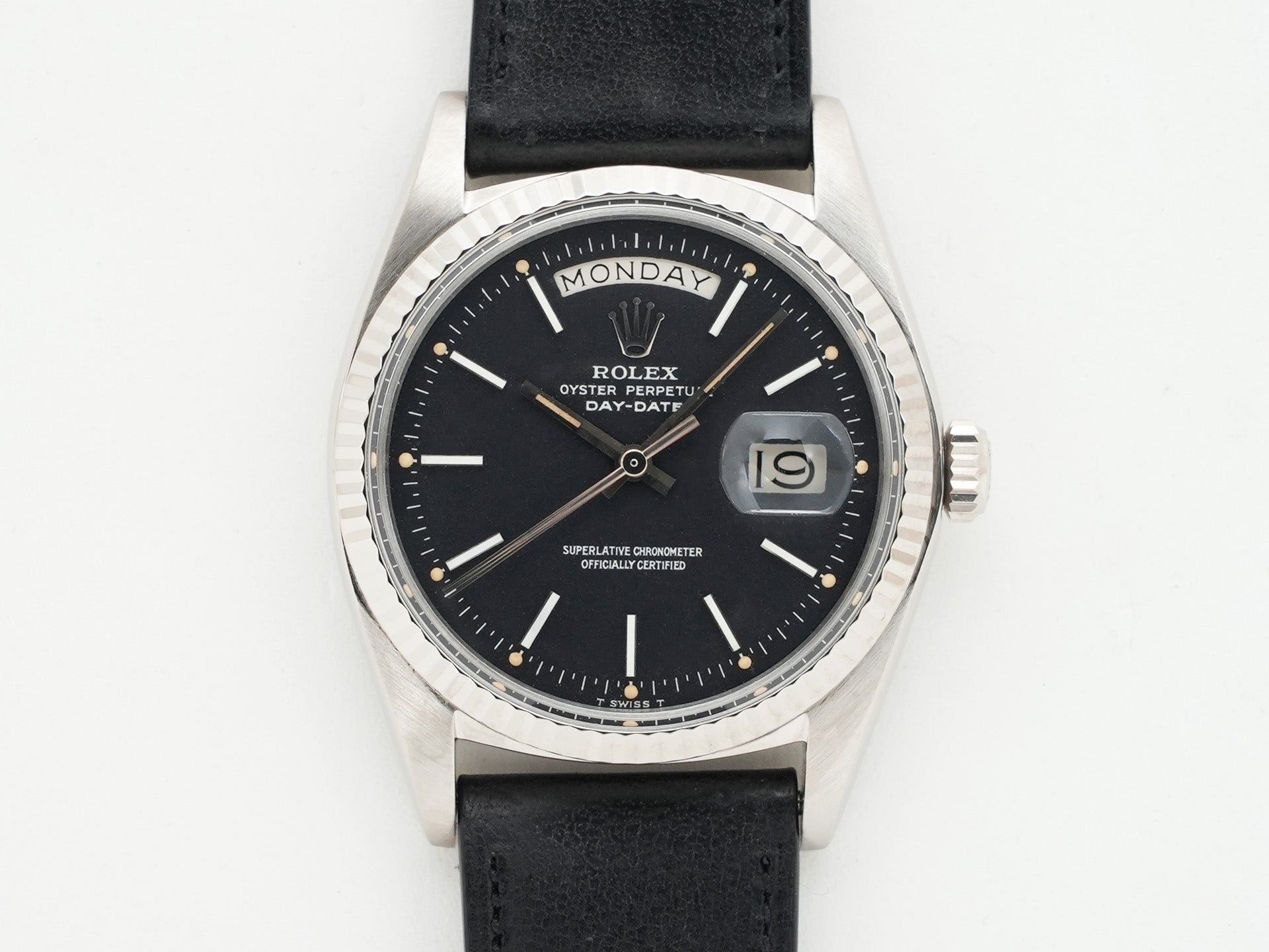 ロレックス デイデイト36 Ref.1803 ホワイトゴールド レッドアイ文字盤 中古 99nt7een