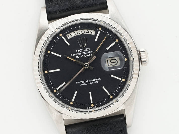 ロレックス デイデイト36 Ref.1803 ホワイトゴールド レッドアイ文字盤 中古 99nt7een