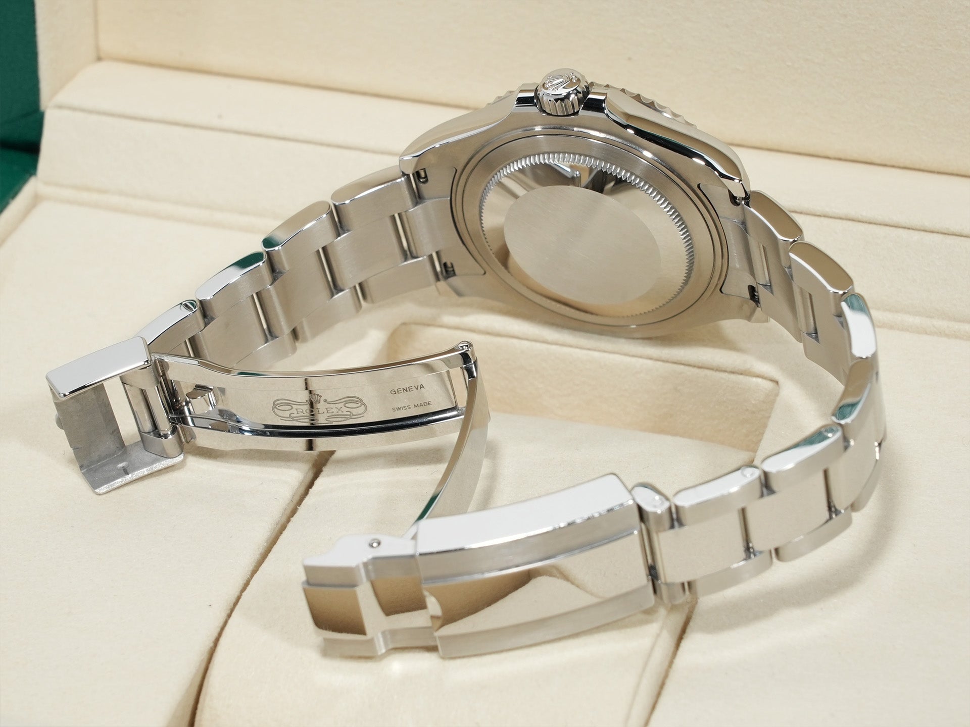 ロレックス ヨットマスター37 Ref.268622 ステンレススチール/プラチナ スレート文字盤 中古 frvt44fj