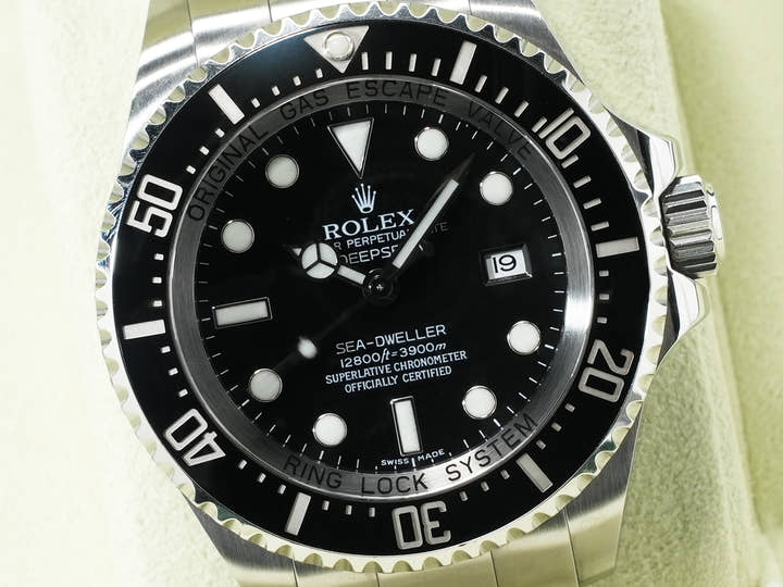 ロレックス シードゥエラー ディープシー Ref.116660 ステンレススチール ブラック文字盤 中古 pmskyk79