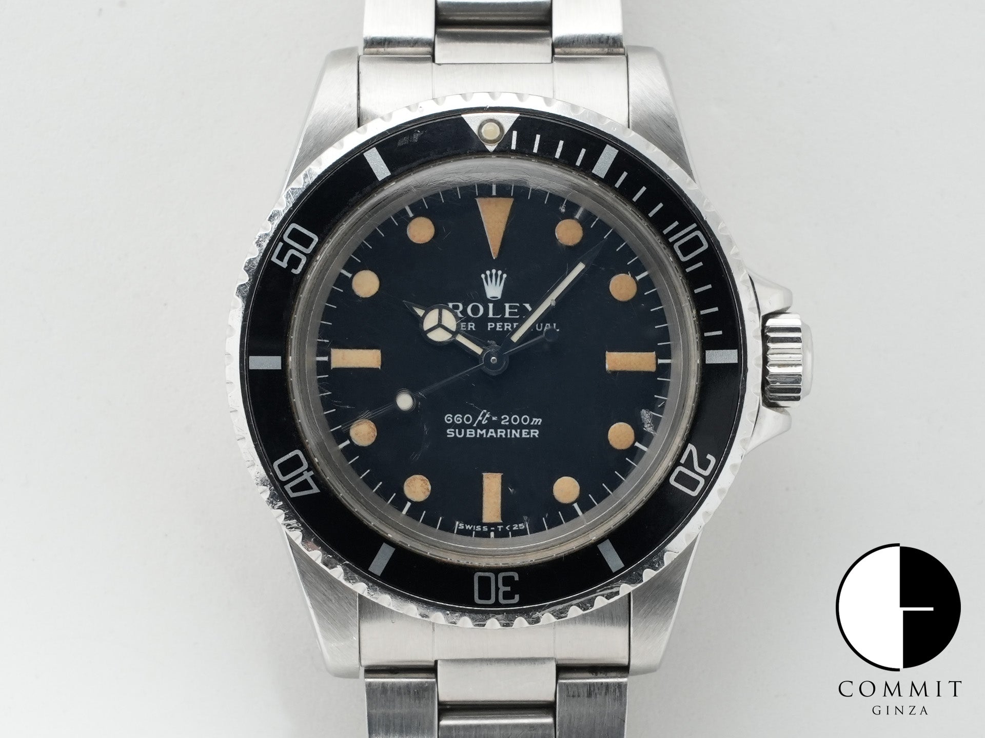 Rolex Submariner Ref. 5513 Stainless Steel Black Dial Pre-owned jt7q2pxa