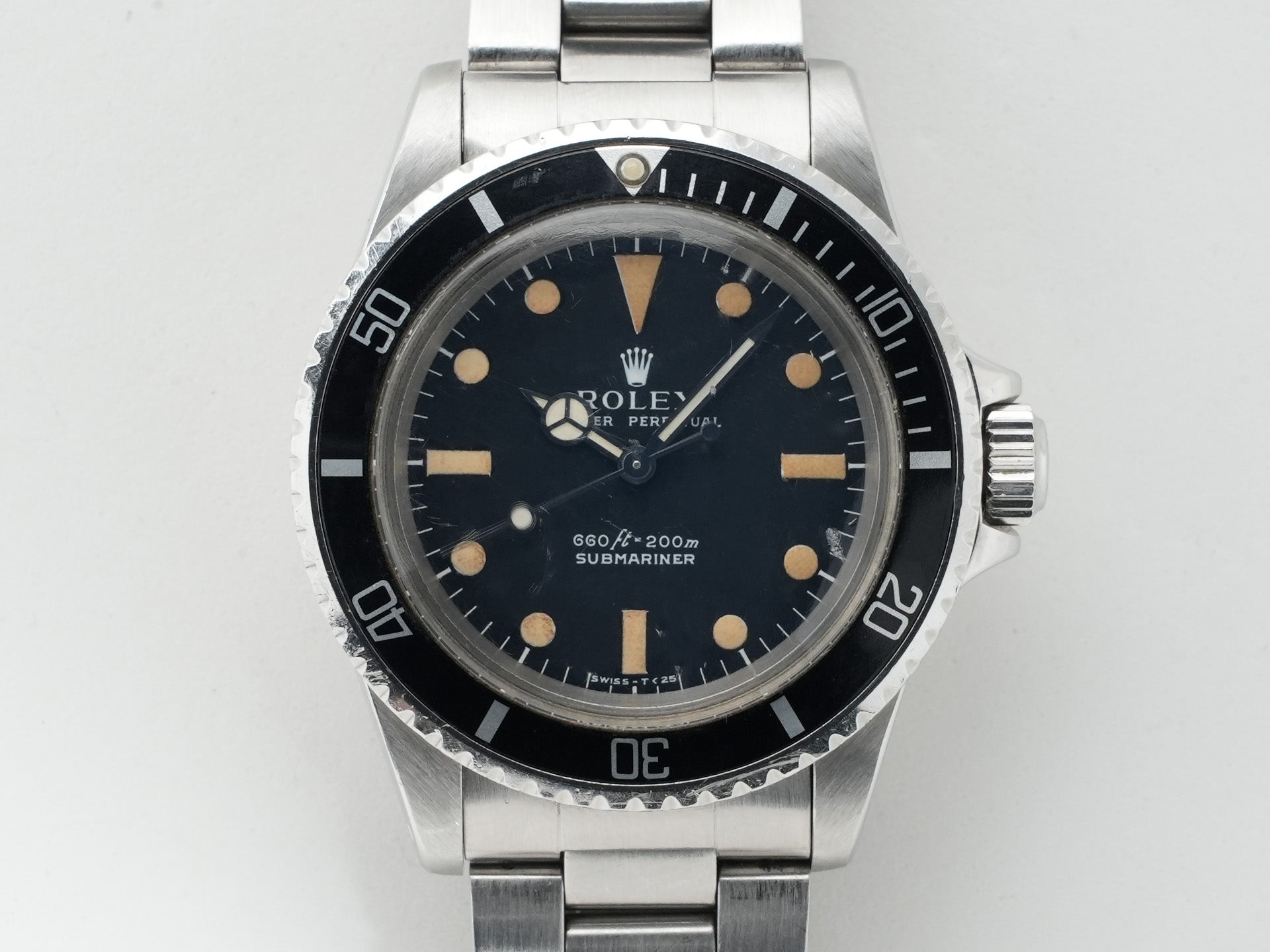 Rolex Submariner Ref. 5513 Stainless Steel Black Dial Pre-owned jt7q2pxa