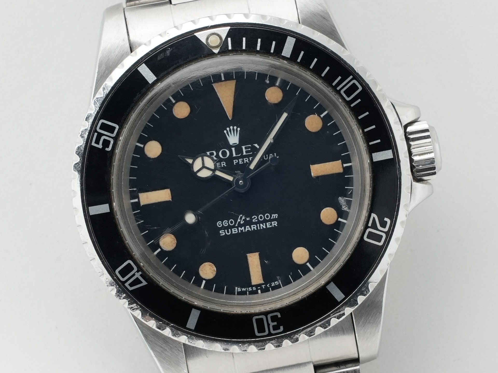 Rolex Submariner Ref. 5513 Stainless Steel Black Dial Pre-owned jt7q2pxa