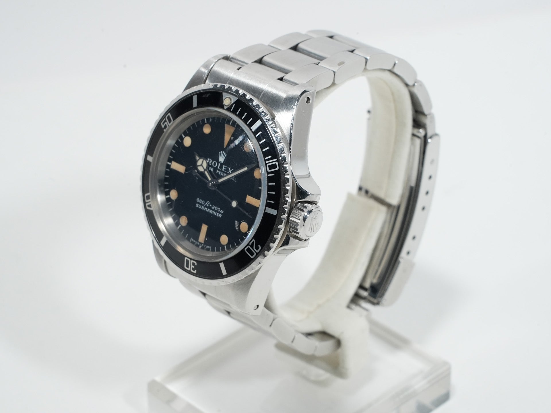 Rolex Submariner Ref. 5513 Stainless Steel Black Dial Pre-owned jt7q2pxa