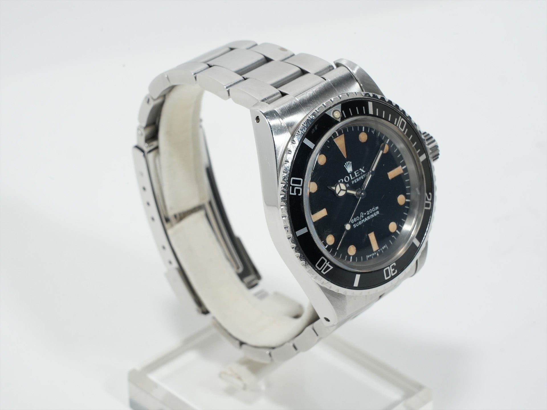 Rolex Submariner Ref. 5513 Stainless Steel Black Dial Pre-owned jt7q2pxa