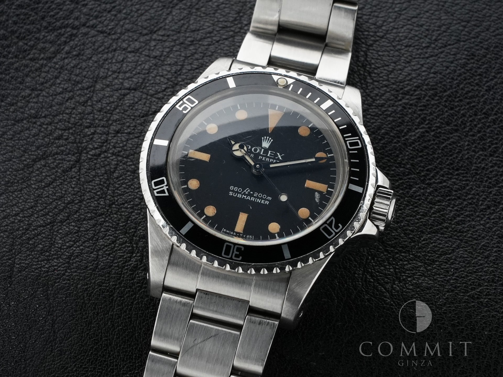 Rolex Submariner Ref. 5513 Stainless Steel Black Dial Pre-owned jt7q2pxa