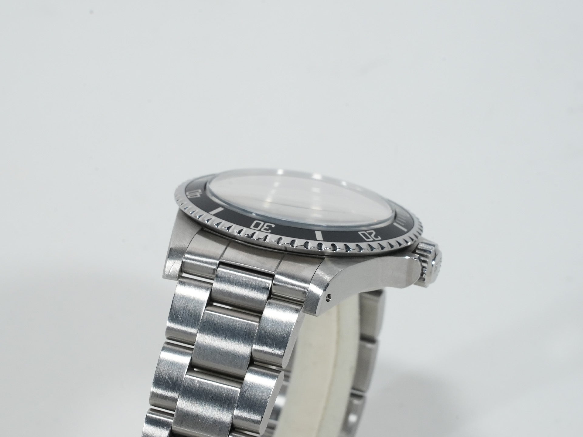 Pre-owned Rolex Submariner Ref. 5513 Stainless Steel Black Dial 5k3nsro3