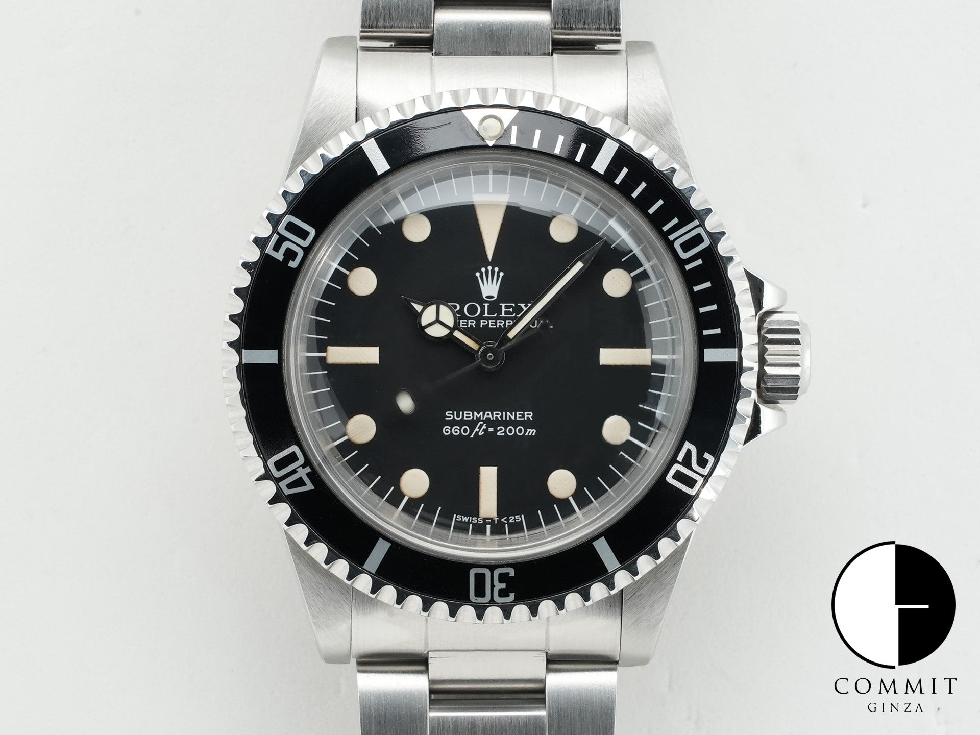 Rolex Submariner Ref. 5513 Stainless Steel Black Dial Pre-owned 54k7z8bf