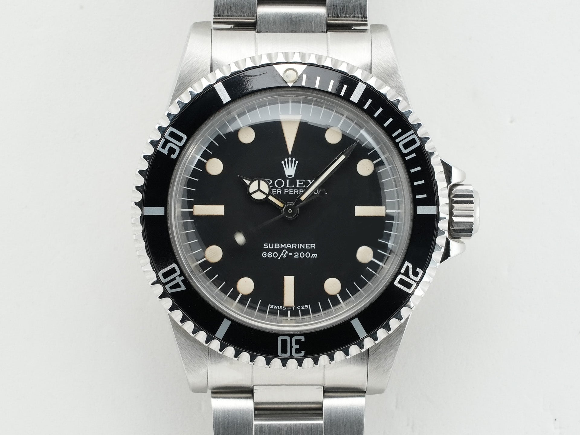 Rolex Submariner Ref. 5513 Stainless Steel Black Dial Pre-owned 54k7z8bf
