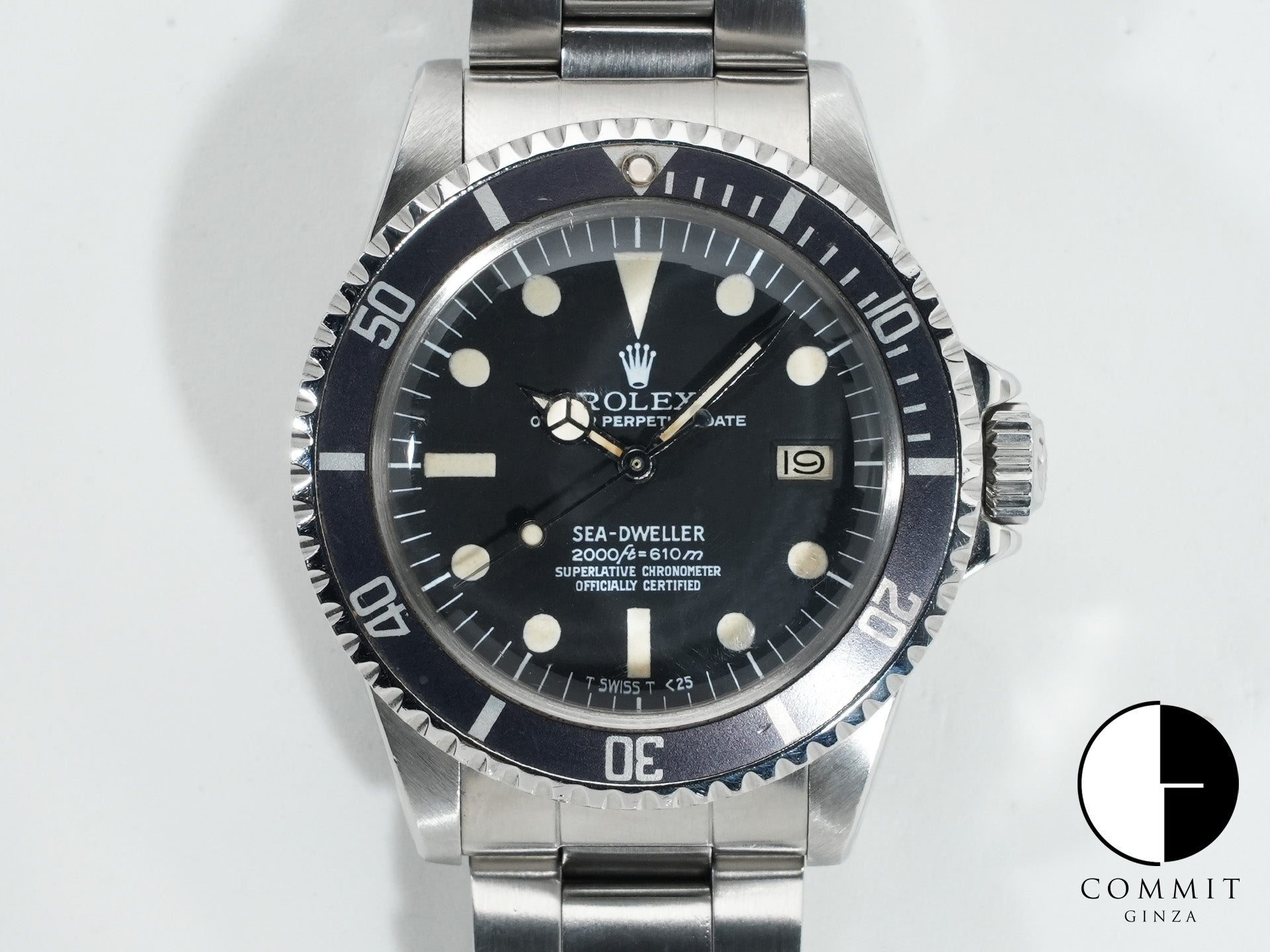 ロレックス シードゥエラー Ref.1665 ステンレススチール ブラック文字盤 中古 h2chit58