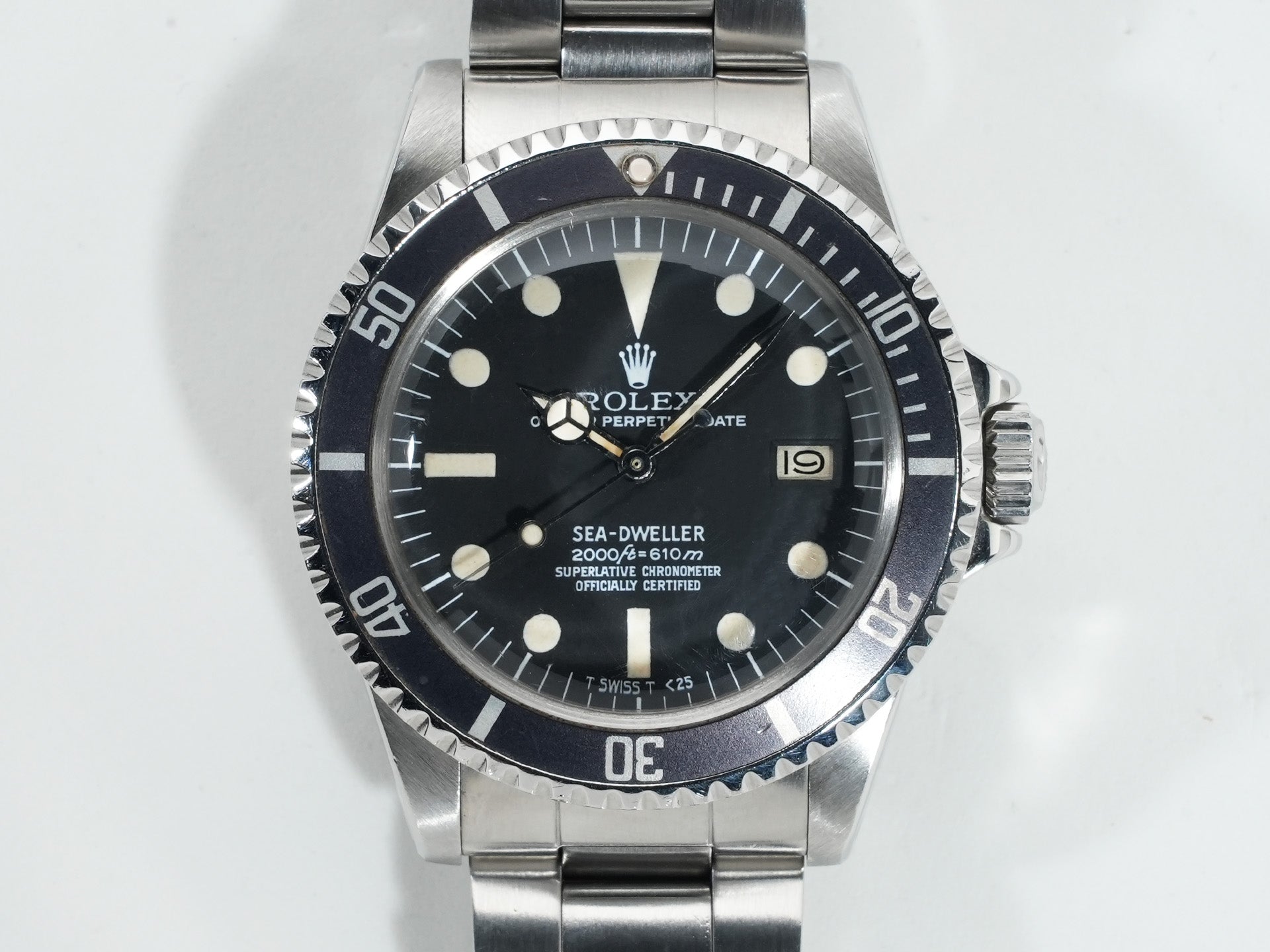 Rolex Sea-Dweller Ref. 1665 Stainless Steel Black Dial Pre-owned h2chit58