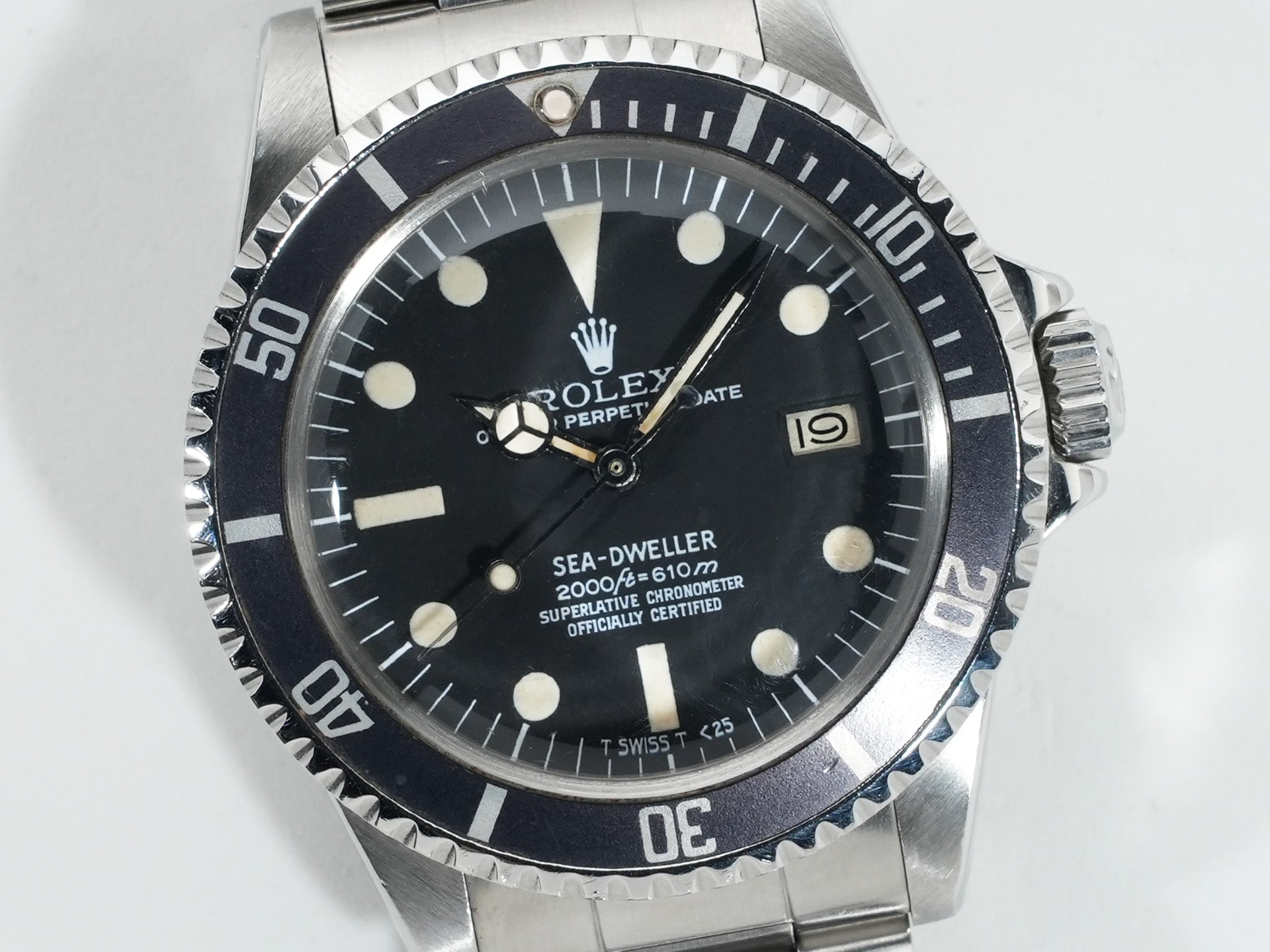 ロレックス シードゥエラー Ref.1665 ステンレススチール ブラック文字盤 中古 h2chit58