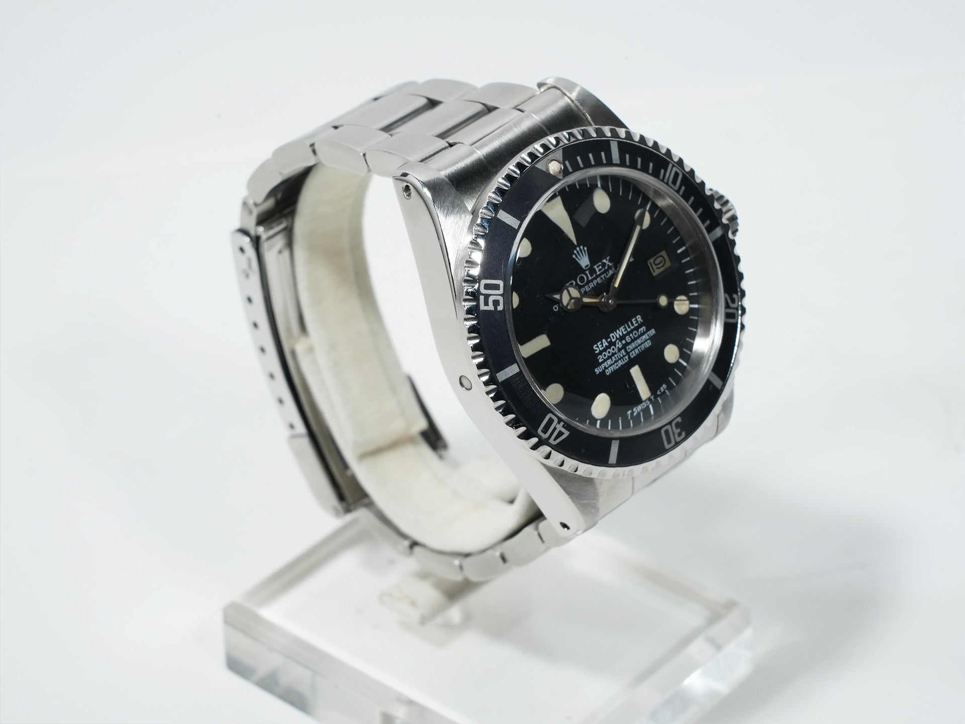 Rolex Sea-Dweller Ref. 1665 Stainless Steel Black Dial Pre-owned h2chit58