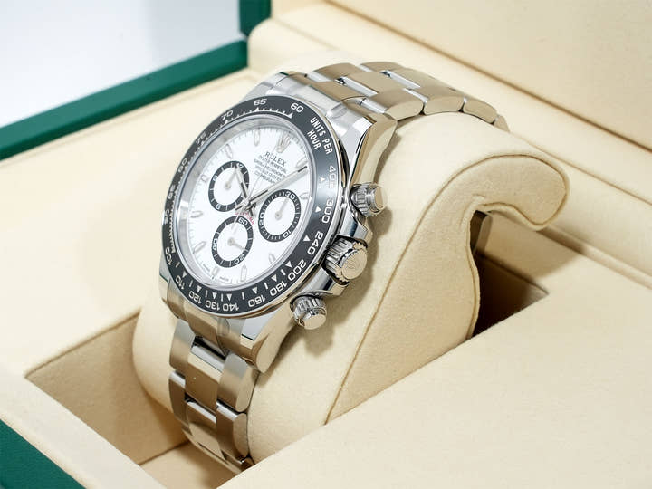 ロレックス デイトナ Ref.126500LN ステンレススチール ホワイト文字盤 未使用 ine58zv2