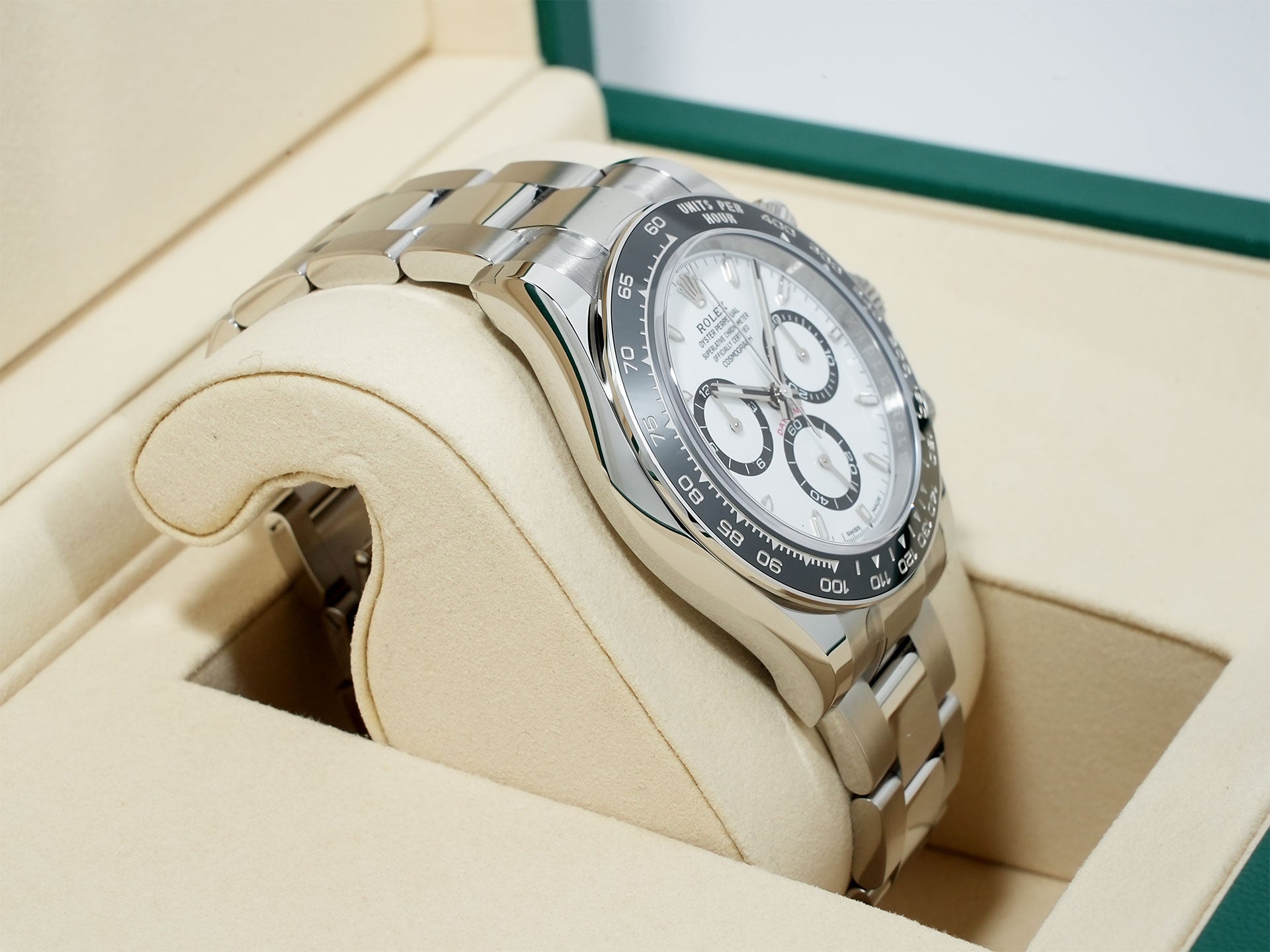 ロレックス デイトナ Ref.126500LN ステンレススチール ホワイト文字盤 未使用 ine58zv2