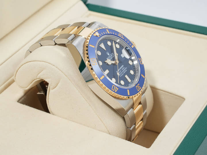 ロレックス サブマリーナー デイト Ref.126613LB ステンレススチール/イエローゴールド ブルー文字盤 未使用 h5p8n74h