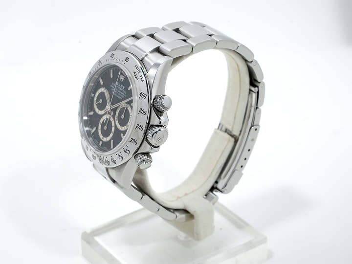 Rolex Daytona El Primero Ref. 16520 Stainless Steel Black Dial Pre-owned 6kyikd7c