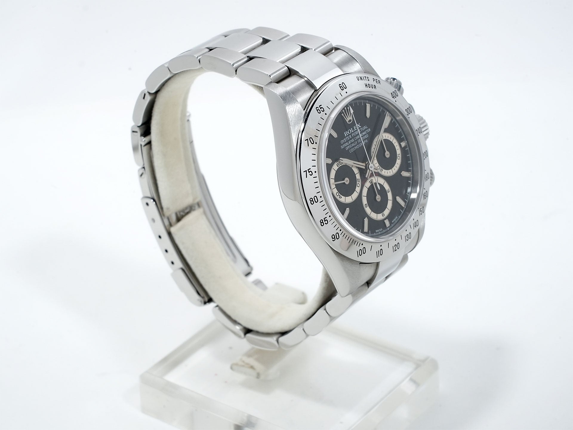 Rolex Daytona El Primero Ref. 16520 Stainless Steel Black Dial Pre-owned 6kyikd7c