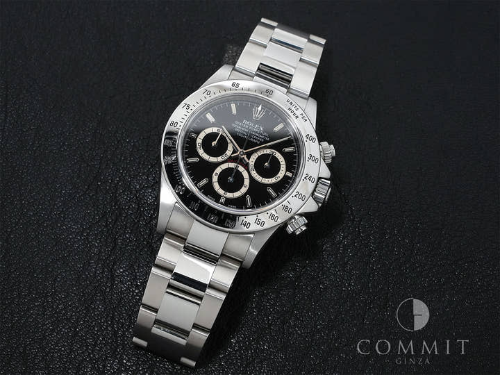 Rolex Daytona El Primero Ref. 16520 Stainless Steel Black Dial Pre-owned 6kyikd7c