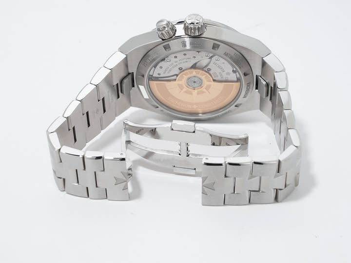 Vacheron Constantin Overseas Dual Time Ref. 7920V/210A-B546 Stainless Steel Black Dial Excellent Condition krr3j383