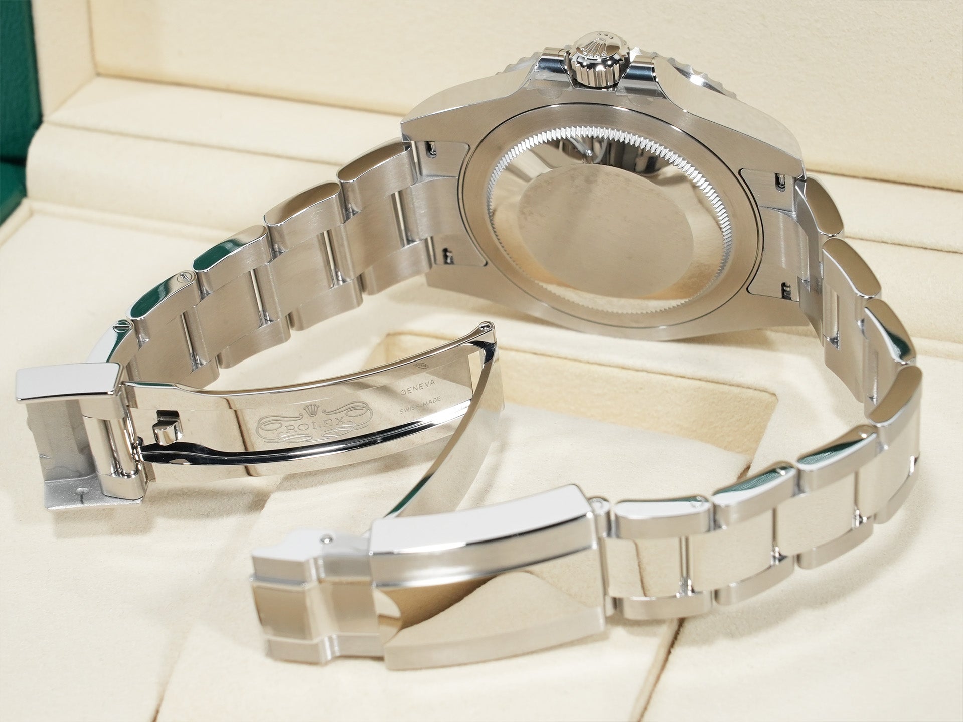 ロレックス GMTマスターII Ref.126710BLNR ステンレススチール ブラック文字盤 オイスターブレスレット 未使用 7fbhpbu7