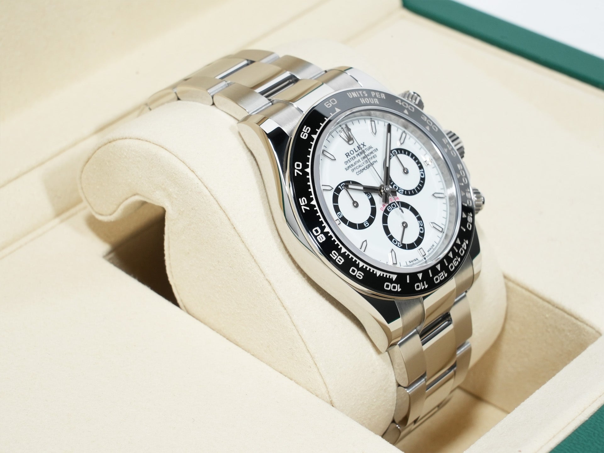 ロレックス デイトナ Ref.126500LN ステンレススチール ホワイト文字盤 未使用 bj7gv8xa