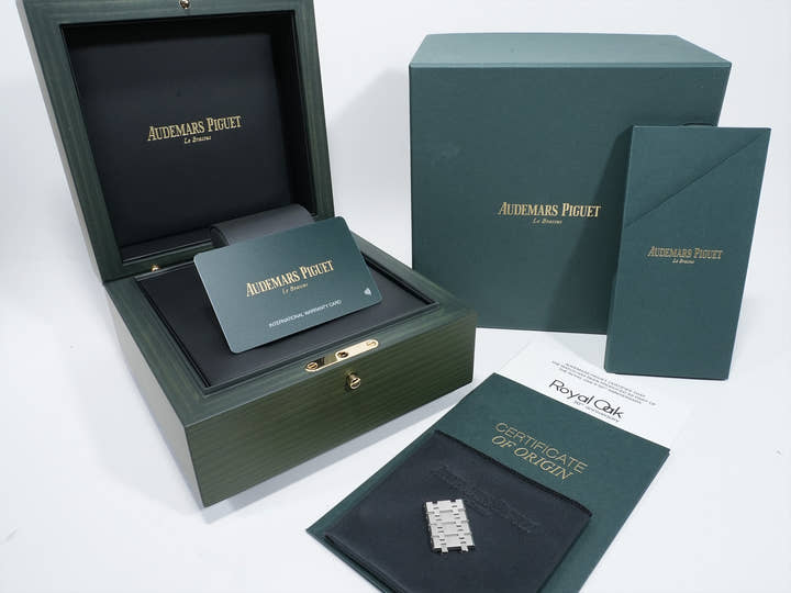 Audemars Piguet Royal Oak 50th Anniversary Ref. 15510ST.OO.1320ST.05 Stainless Steel Gray Dial Unused zu5uqm8b